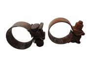 Exhaust manifold clamp set connection BMW R 1150 GS...