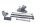Motorhalter Satz Rahmenhalter Kawasaki Versys 650 KLE 650 B LE650A 07-09