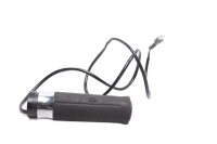 Heated right handle, electronic throttle cable...