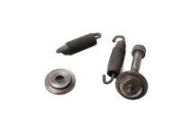 Exhaust bracket set with springs, screw, washer, and...