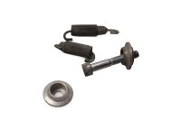Exhaust bracket set with springs, screw, washer, and...