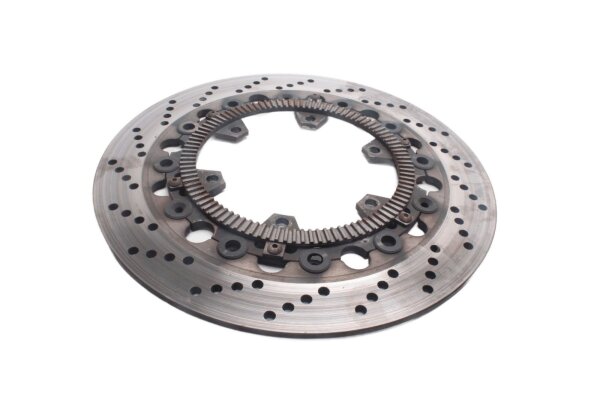 Disco freno anteriore sinistro con anello ABS forato BMW R 1100 RT 259 0413 96-01