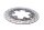 Disco freno anteriore destro forato, disco flottante BMW R 1100 RT 259 0413 96-01