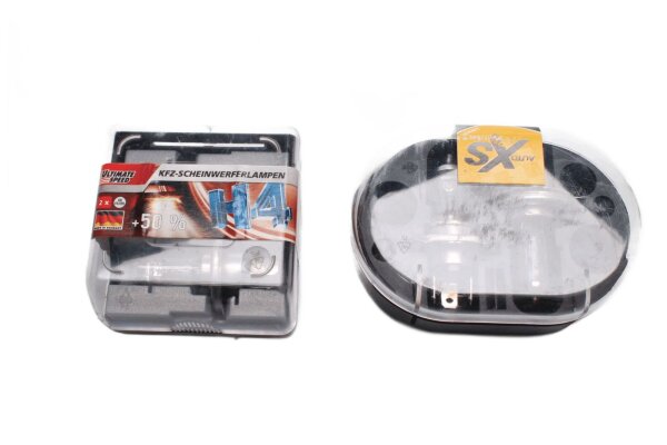 Juego de bombillas de repuesto para faros delanteros H4 BMW R 100 GS Paris Dakar 247E 0474 89-96