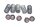 Kupplungsfedern Kupplungsschrauben Kawasaki Versys 650 KLE 650 B LE650A 07-09