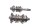 Albero di trasmissione, albero del cambio, ingranaggi Kawasaki Versys 650 KLE 650 B LE650A 07-09