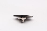 Nålmärke märkeslogotyp svart silver fanmerchandise Buell universell