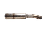 Exhaust muffler right side, exhaust routing BMW R 80 GS...