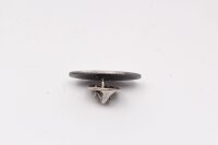 Lapel pin, logo, black/silver, accessory, collection, badge Buell universell