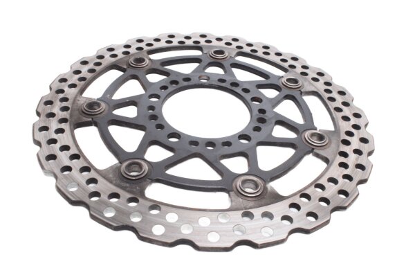 Bromsskiva fram, borrad, flytande Kawasaki Versys 650 KLE 650 B LE650A 07-09