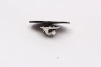 Lapel pin emblem black silver oval badge American Buell universell