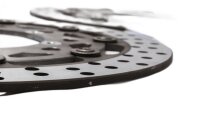 Juego de discos de freno delanteros flotantes perforados BMW F 800 GS E8GS 0219 08-12
