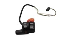 Left handlebar switch: lights, turn signals, horn, hazard...