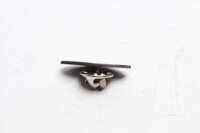 Spilla Distintivo Logo Emblema Nero Argento Buell universell
