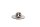 Spilla Distintivo Logo Emblema Nero Argento Buell universell