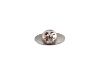 Insignia de pin Emblema Logotipo Negro Plata Buell...