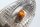 Intermitente delantero derecho, lente transparente, inserto naranja BMW F 800 GS E8GS 0219 08-12
