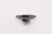 Pin Anstecker Anstecknadel Buell schwarz silber oval Logo Buell universell