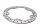 Disco freno posteriore forato, interasse bulloni BMW R 1100 RT 259 0413 96-01