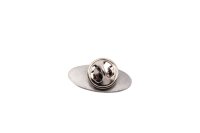 Insignia de pin Emblema Logotipo Negro Plata Buell...