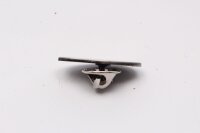 Pin Anstecker Anstecknadel Logo Emblem schwarz silber Buell universell