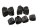 Rubberen dempingsrubbers voor de achterste tandwielhouder BMW F 800 GS E8GS 0219 08-12