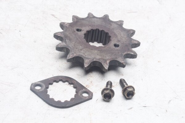 Pignon dentraînement, plaque de verrouillage, vis Ducati Monster 600 Dark ZDM300AA 98-01