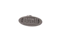 Insignia de pin negra plateada Buell universell