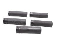 Left handlebar grip, rubber, ribbed profile...