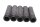 Linker handgreep, rubber, geribbeld profiel Harley-Davidson Sportster 883 XL883C 03-03
