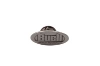 Pin insignia Buell negra plateada para coleccionistas...