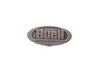 Nål Badge Badge Logo Emblem Sort Sølv Buell...