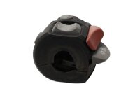 Left handlebar switch: turn signals, hazard lights, horn...