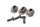 Rail de guidage à chaîne, coulisseau pivotant, guide, curseur BMW F 800 GS E8GS 0219 08-12
