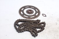 Ketjusarja, ketjupyörä, ketju, veto Kawasaki KLR 650 Tengai KL650A/B 89-94