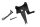 ABS pump holder, brake line holder, bracket BMW F 800 GS E8GS 0219 08-12