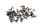 Schraubensatz Verkleidung Rahmen Gewinde Mutter BMW F 800 GS E8GS 0219 08-12
