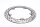 Disque de frein avant gauche perforé 4,5 mm ABS BMW R 1200 GS K25 0307 R12 04-07