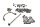 Moottorin ruuvit, ruuvisarja, kiinnitystarvikkeet BMW R 1100 RT 259 0413 96-01