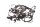 Hoofdkabelboom, elektrisch systeem, ontsteking, multiconnector BMW R 1200 GS K25 0307 R12 04-07