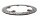 Forreste venstre borede bremseskive 5,1 mm bremsesystem BMW R 1150 RT 0419 R22 02-05