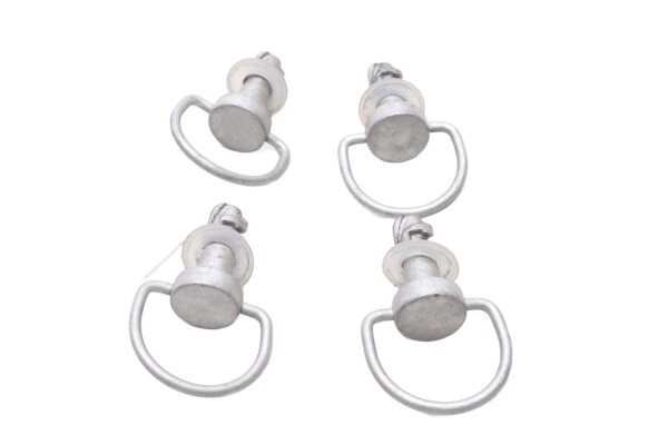Verkleidungsschnellverschluss D-Ring Set links BMW R 1200 GS K25 0307 R12 04-07