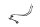 Linea freno ABS, linea idraulica anteriore BMW R 1100 RT 259 0413 96-01