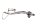 Achterremhendel, voetremhendel, rempedaal BMW R 1200 GS K25 0307 R12 04-07