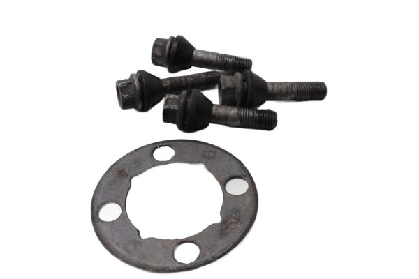 Wheel bolts, spacer, rear wheel rim BMW R 1150 RT 0419 R22 02-05