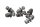 Spegelfästes skruvsats, montering vänster BMW R 1200 CL 0442 K30 259C 03-05