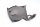 Cache latéral avant gauche GS BMW R 1200 GS K25 0307 R12 04-07