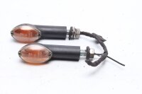 Par de intermitentes delanteros, negro/naranja, H1 12V BMW R 100 GS Paris Dakar 247E 0474 89-96