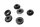 Tuulilasin kiinnikkeen kumipuslasarja, katteen vasen puoli BMW R 1150 RT 0419 R22 02-05