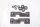 Achterbankbeugelset, demperplaat BMW R 1200 GS K25 0307 R12 04-07